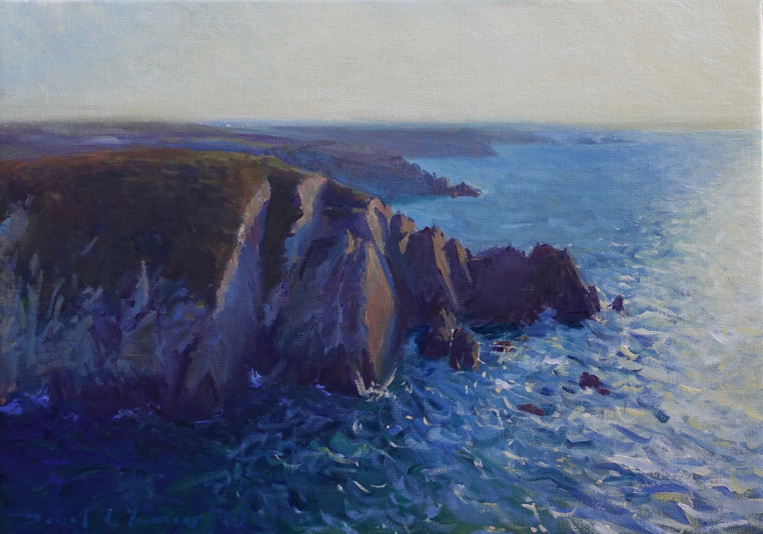 Painting Pembrokeshire North South Wales Part 3 Pembrokeshire