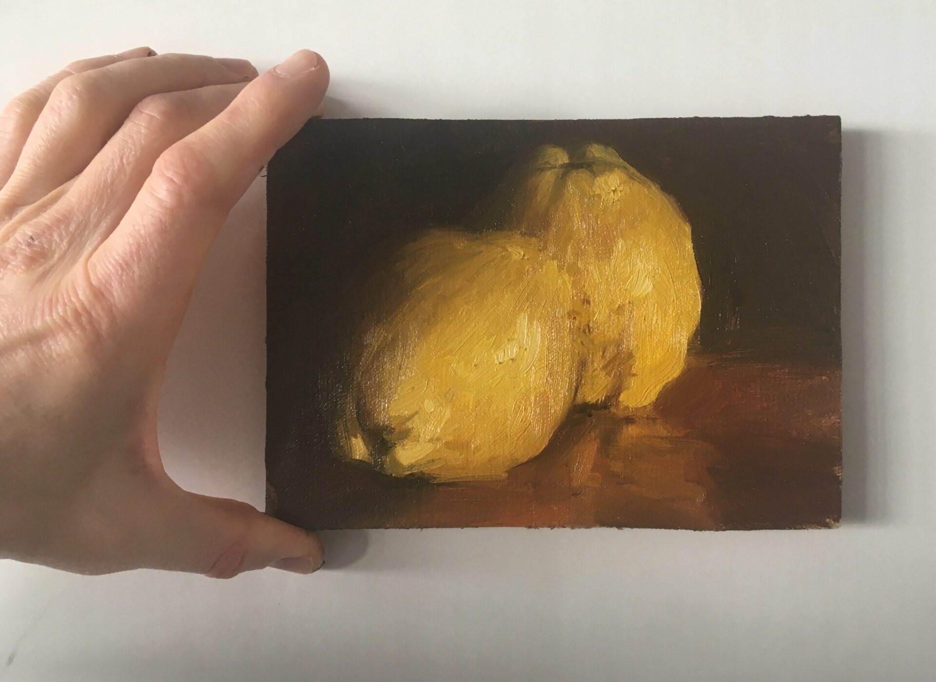 Still life of Quince